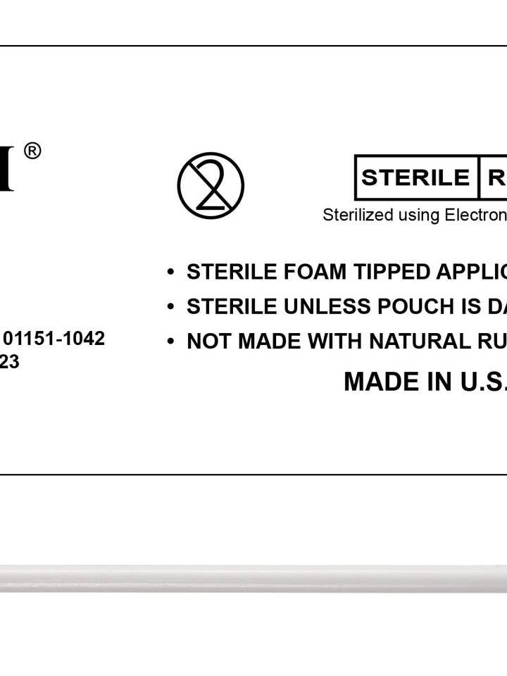 NOUVEAU – Ecouvillons de prélèvement stériles, embout bulbe de 6" avec point de rupture de 55 mm (Caisse de 1 500) | SKU 53-0103-TFS-CS pour la vente par Swab-its