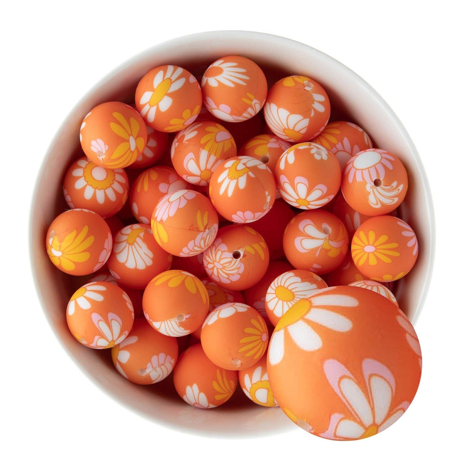 Cara & Co Silicone Craft Supply - Wholesale Craft Supplies - Standard Silicone Print Beads26