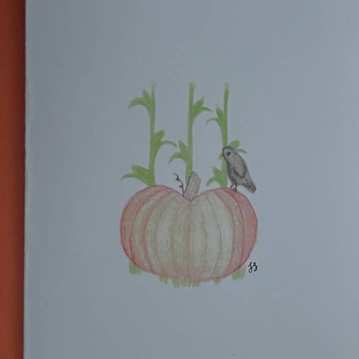 Fall Blank wenskaart voor wholesale door The Jack Dabbler