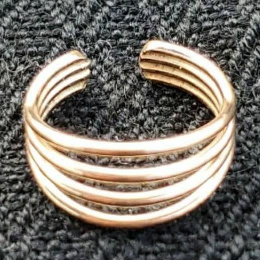 Gold Ear Cuff, 14k Gold Ear Cuff, Gold Ear Wrap, Cartilage Earring, Swirl Earring, Small Earring, Gold Earring for wholesale by CALIFORNIA TOE RINGS