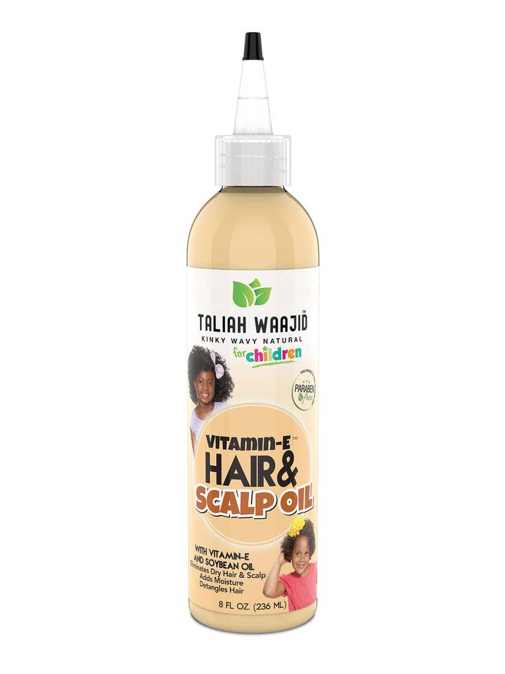 Huile pour cheveux et cuir chevelu avec vitamine E pour enfants 8 oz pour la vente par Hair Konection Corporation