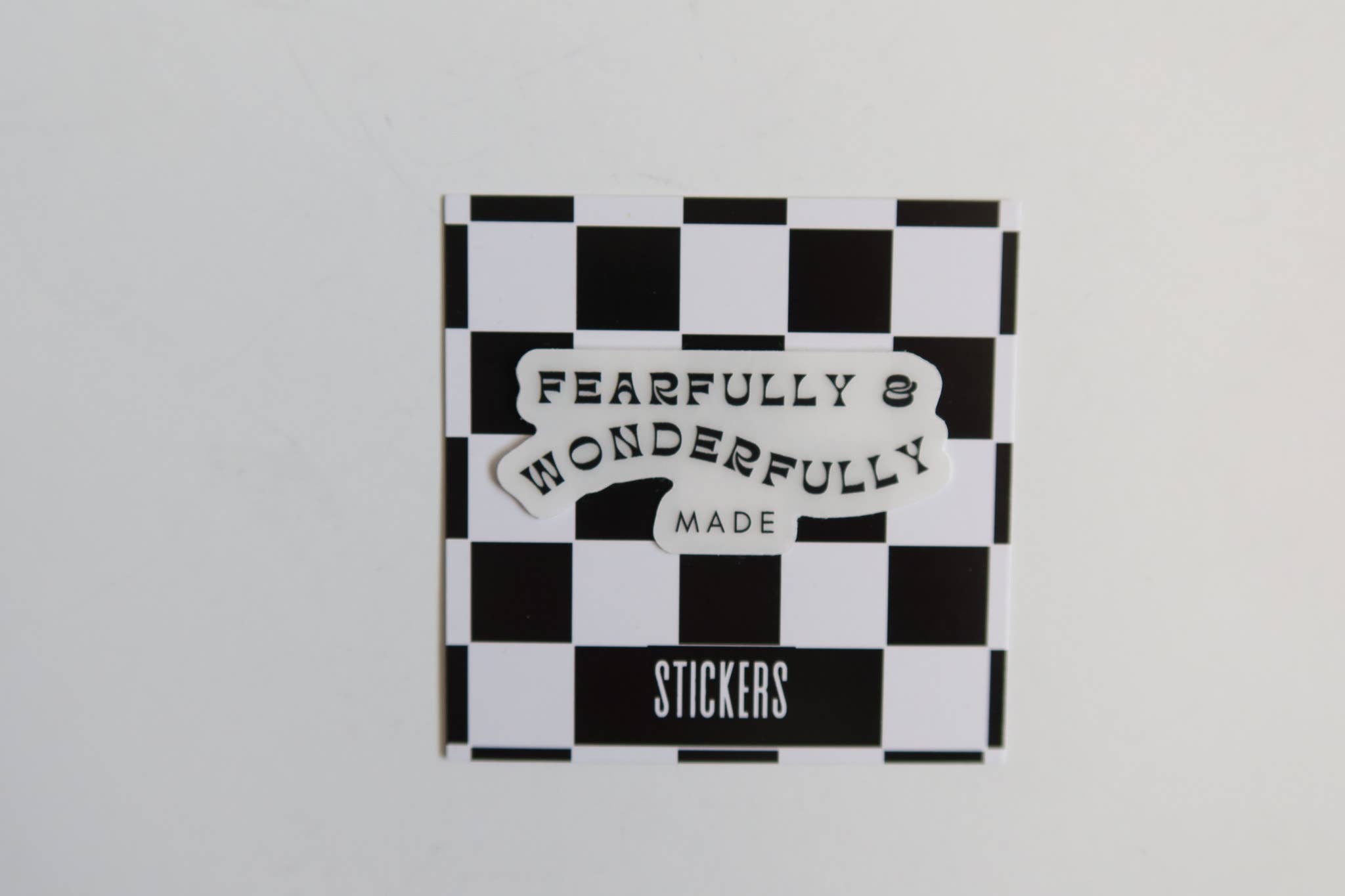 Fern & Arrow - Wholesale Sticker - Fearfully and Wonderfully Made Sticker1