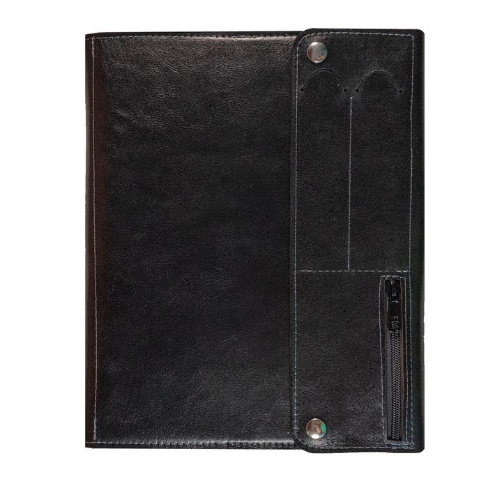 Allegory Handcrafted Goods - Wholesale Laptop/Tablet Case - Unisex - Walker Portfolio | Medium Leather Padfolio & Tablet Case for A4/Letter Pads2