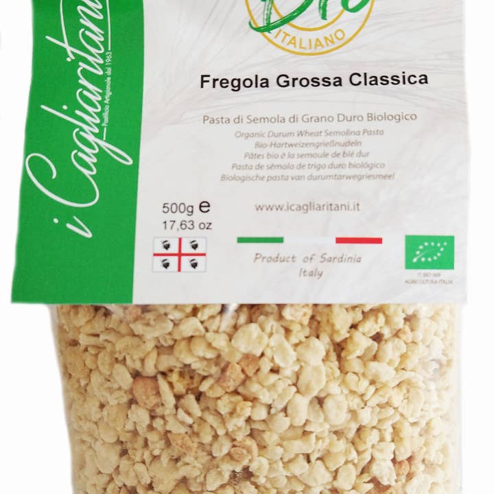 I CAGLIARITANI QUI SARDEGNA - Wholesale Pasta - Classic Roasted “Organic” Fregola Grossa