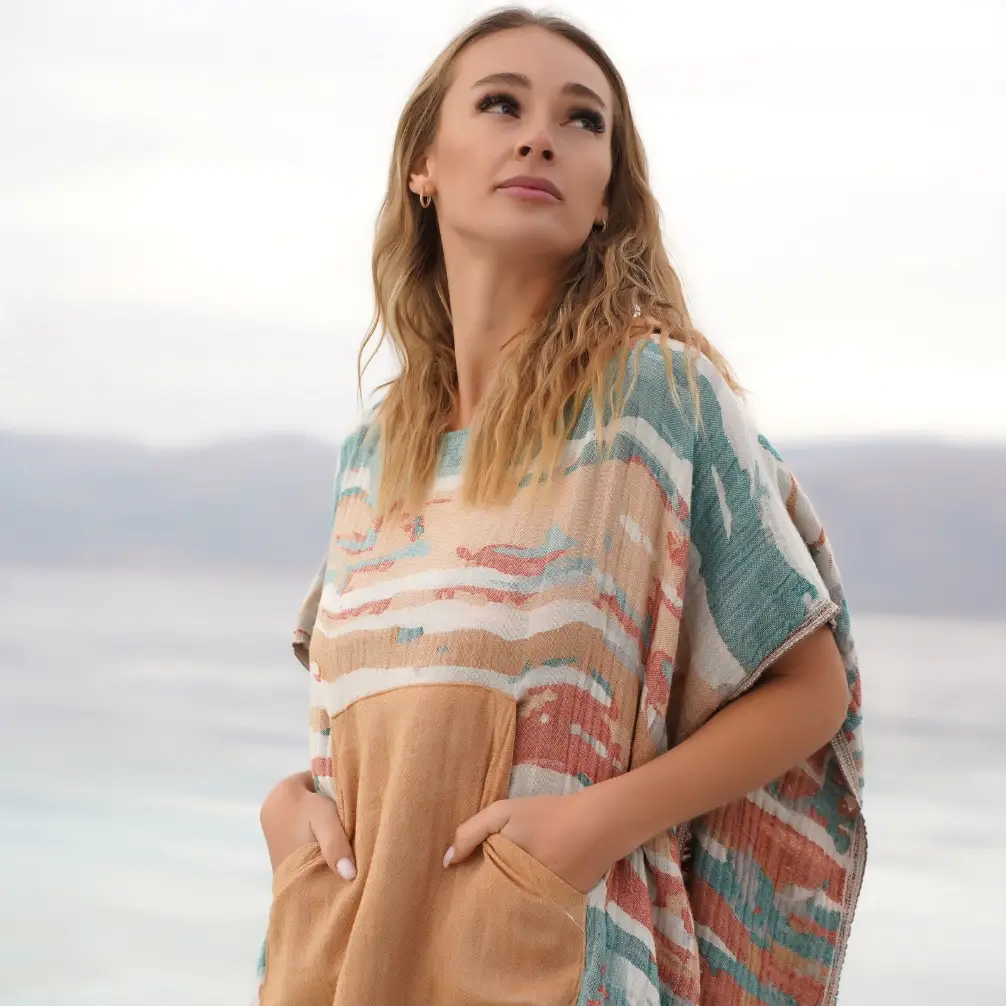 Bagno Milano - Vente Peignoir – femme - Collection de peignoirs et ponchos en peshtemal bio Bagno Milano71