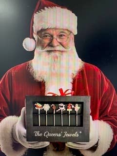 The Queens' Jewels® - Wholesale Cocktail Pick - The Christmas Collection Cocktail Picks1