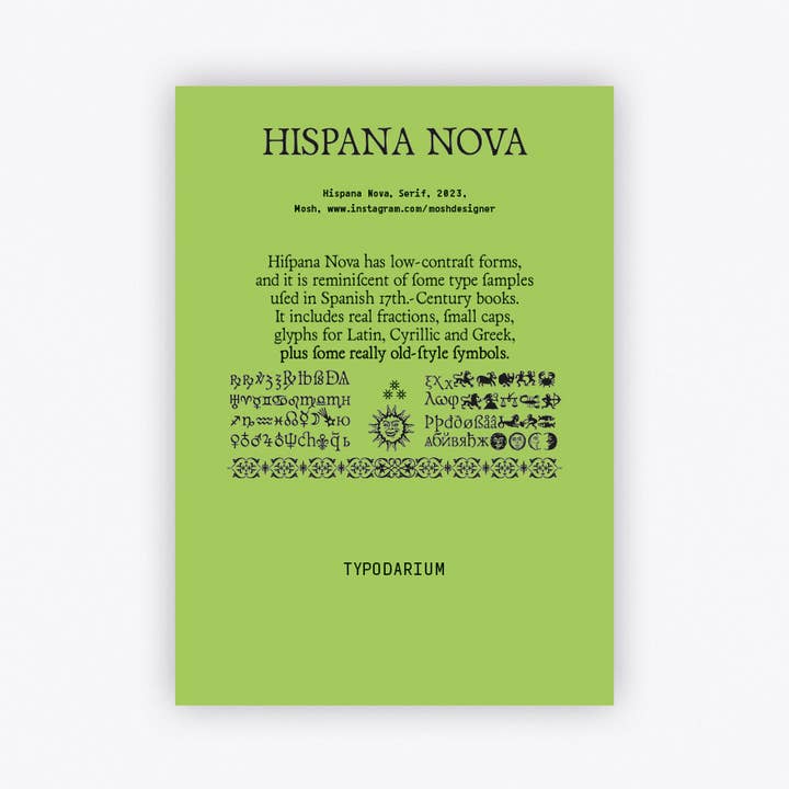 Verlag Hermann Schmidt – Calendário por atacado – Typodarium 2023 - Calendário tipográfico de 365 dias51
