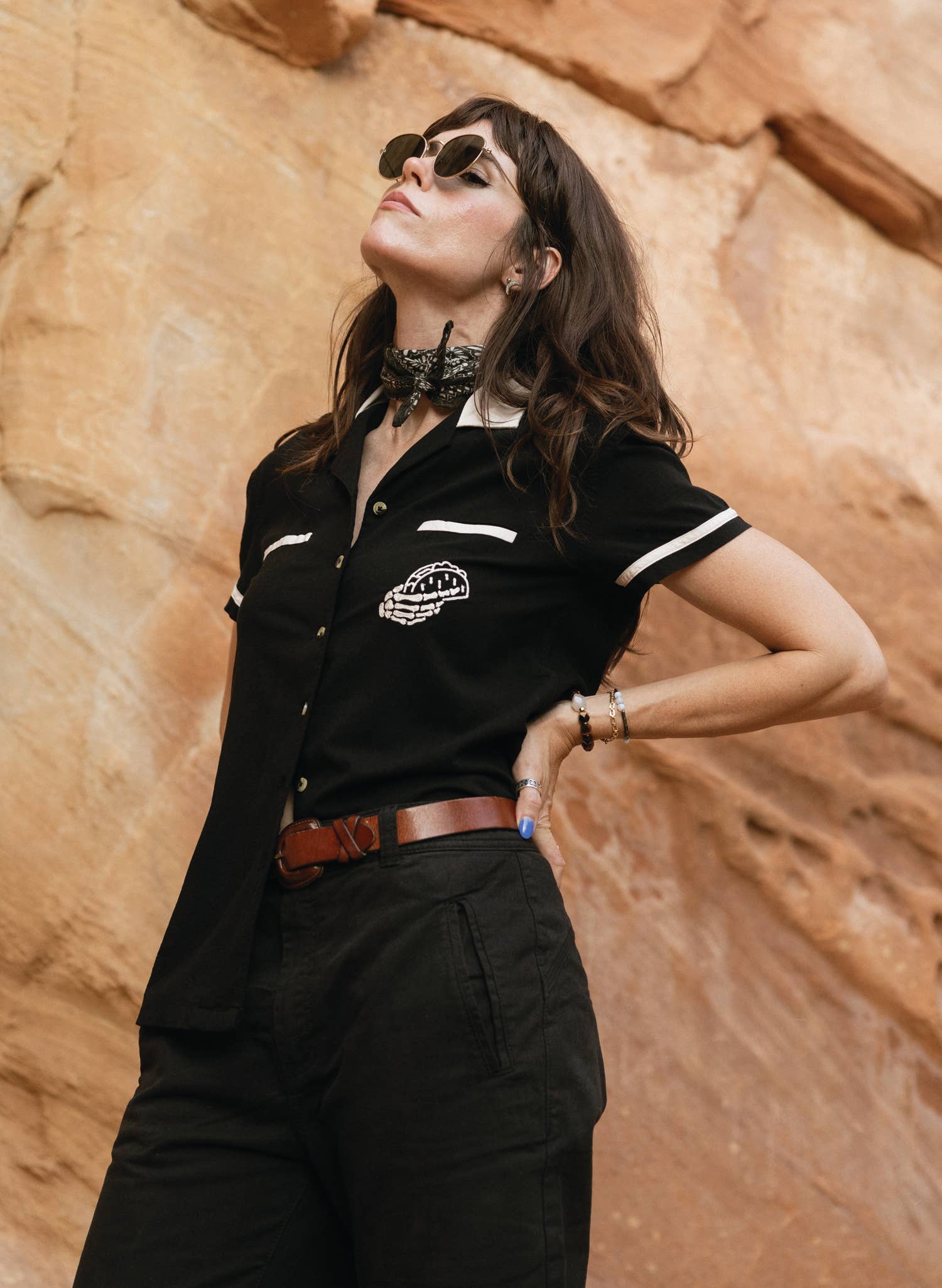 Pyknic - Wholesale Button Down Shirt - Unisex - Tacos & Beer Casual Button Down Shirt Men Women14