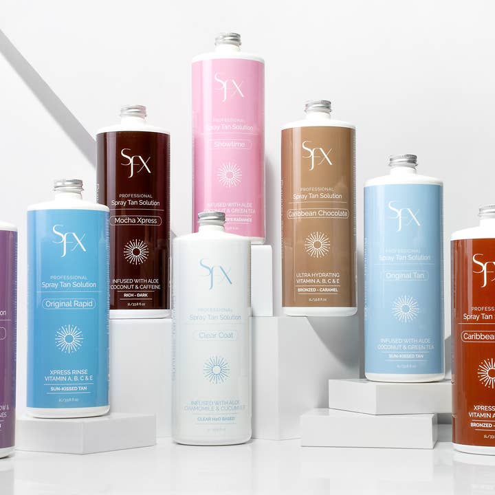 SunFX Solution Sample Packs-BACK BAR/not resale and other Purchase Wholesale cadeaux clients. Free Returns & Net 60 Terms on Faire trending on Faire.