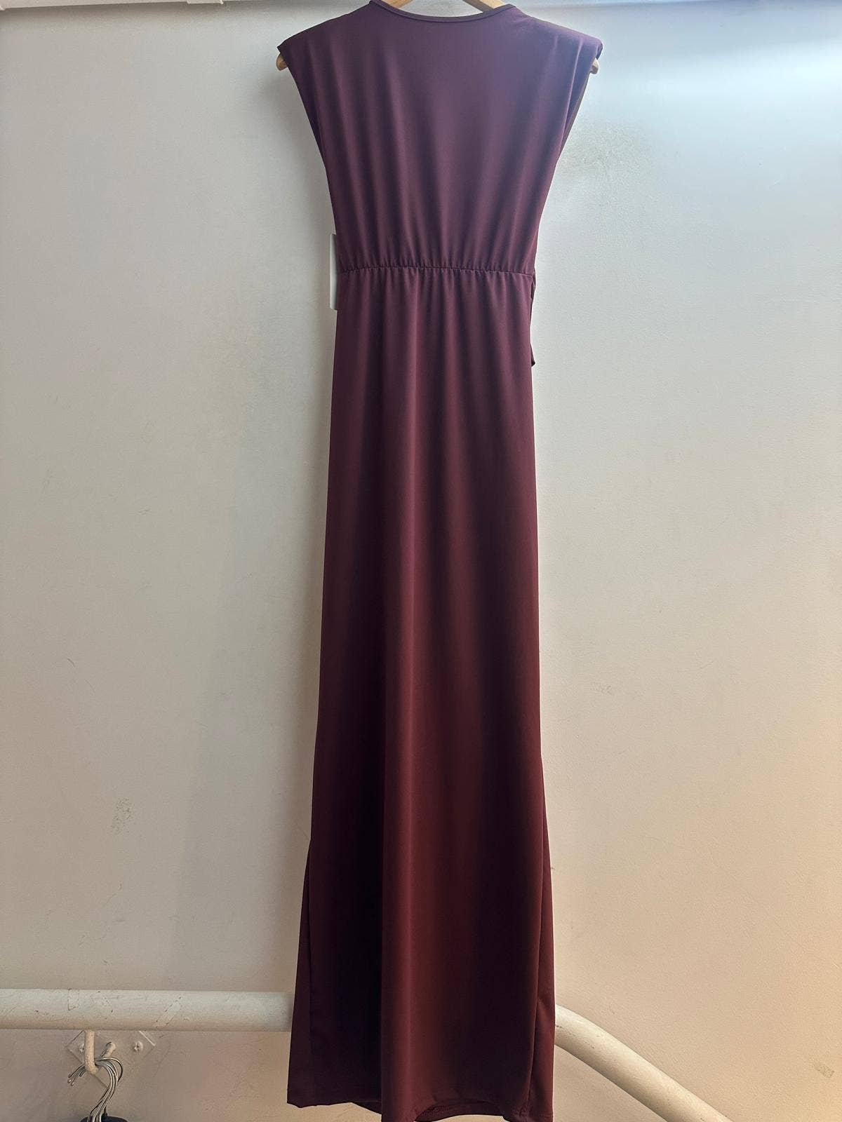 LORIANE - Wholesale Dress - Women's - 7336/61123 Long plain dress2