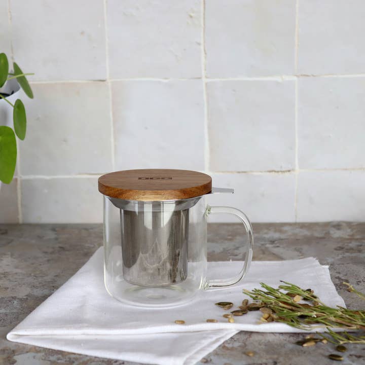 Ogo living - Vendita all'ingrosso Tazza da tè/caffè - Teiera Gustave in vetro borosilicato 300ml