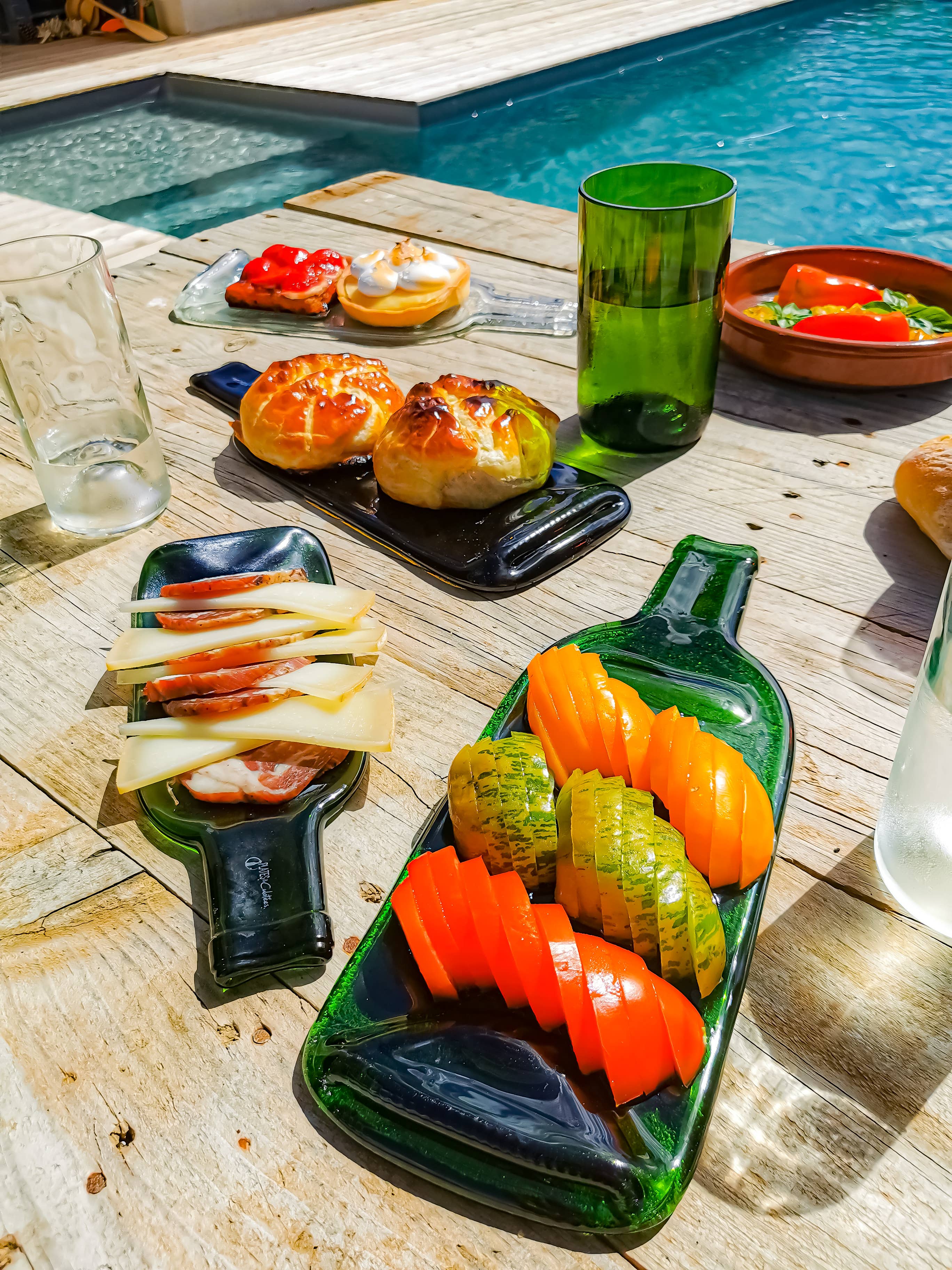 PLATES & Culotées - Vente Assiettes/plats/bols de décoration - LES PLATES vertes5