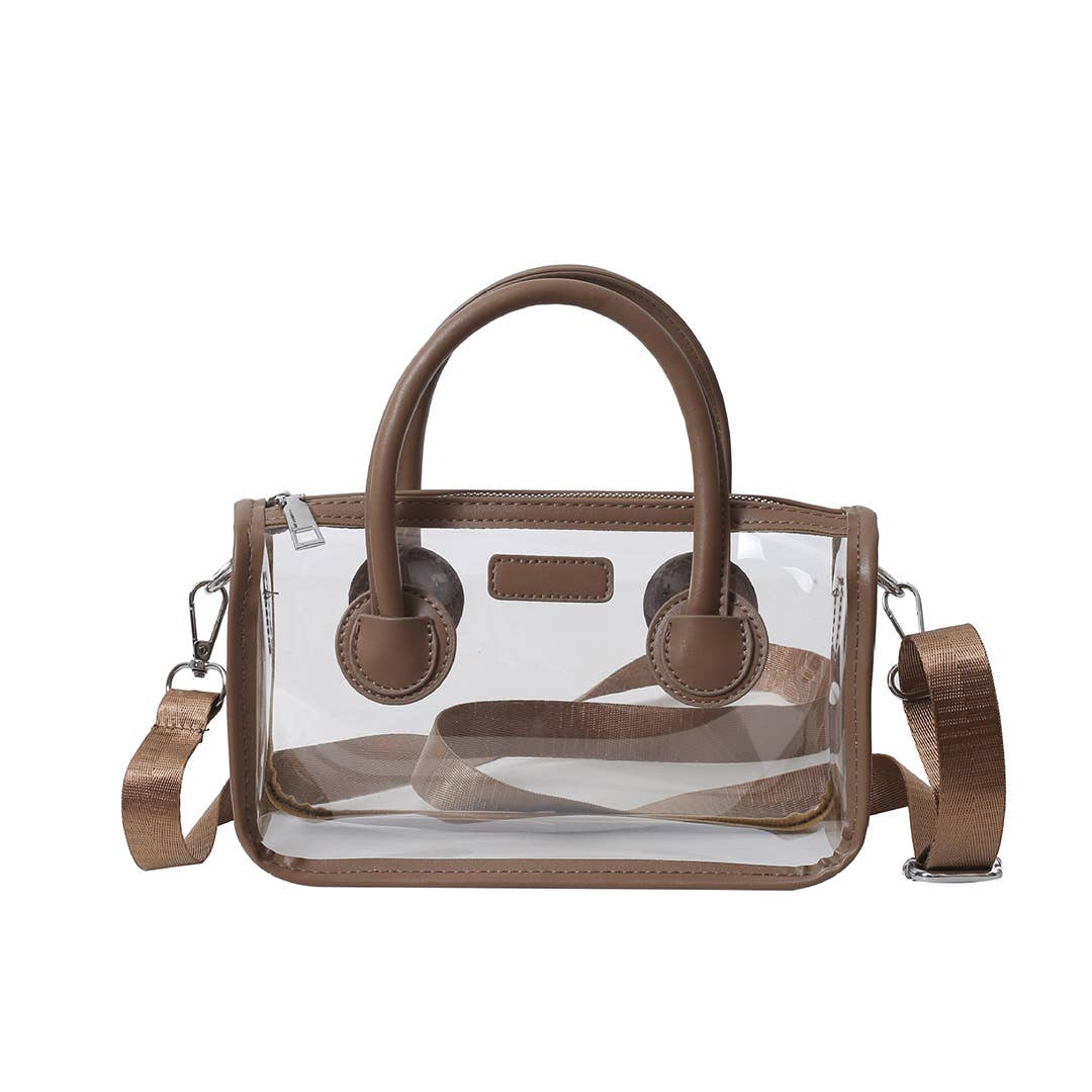 UNISHE – wholesale Crossbody bag – Women's – Fashionable PVC Transparent Crossbody Handbag ZK32118