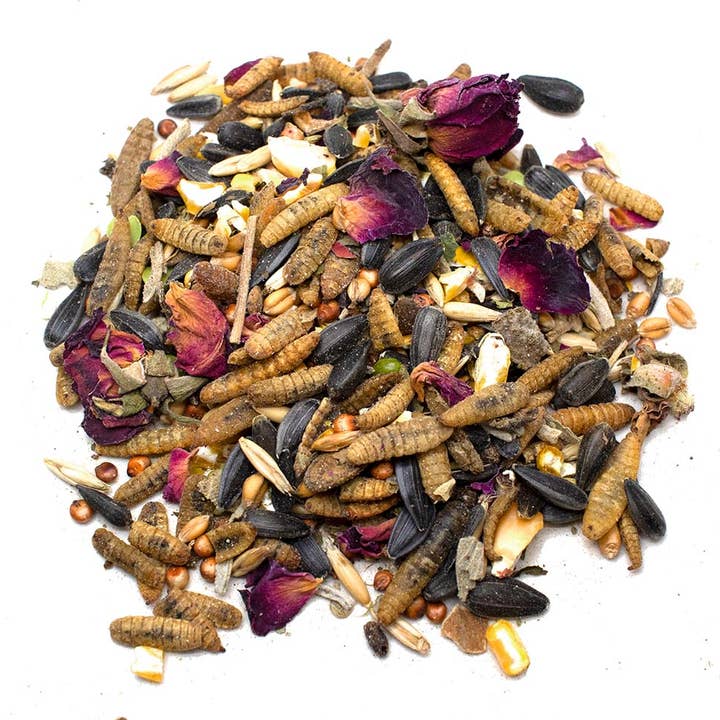 Dahlia Pets - Wholesale Pet treats – Dog - Sunflower Power Textured Treat With Sunflower Seeds, BloomGrubs, Rose, Sage, Corn2