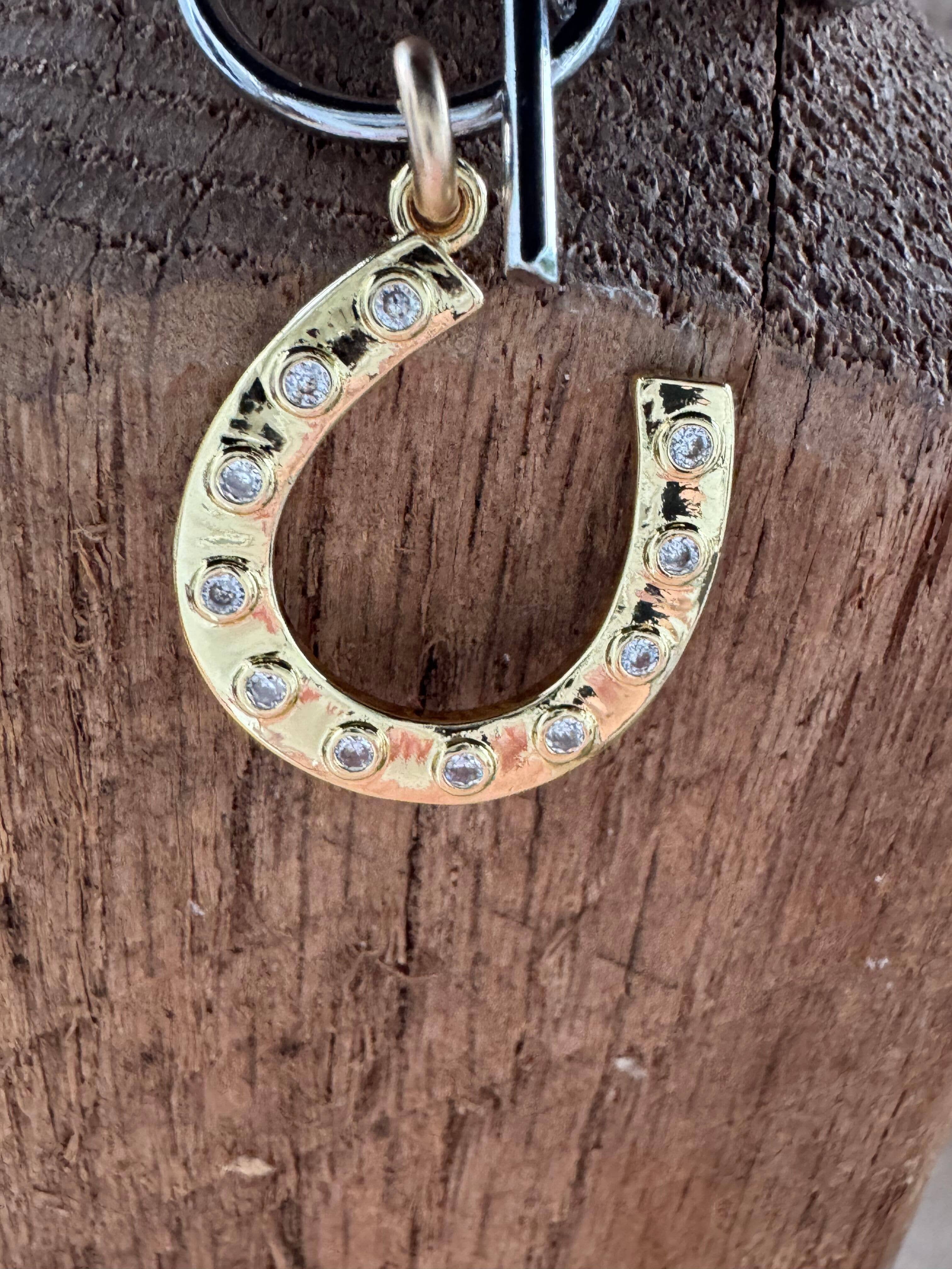 Loulu Designs - Wholesale Charm/Dangle Bracelet - Mixed Metal Horseshoe Charm Bracelet5