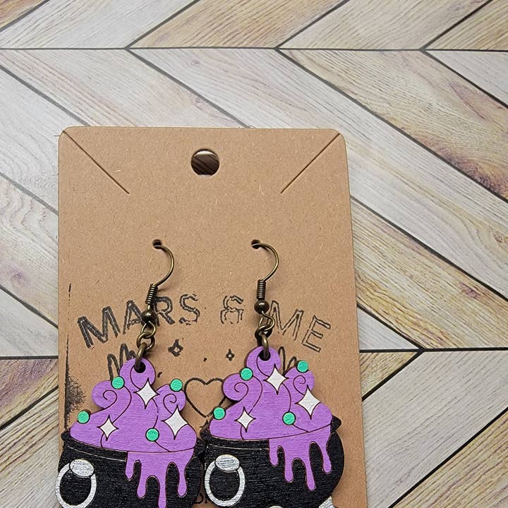 Cauldron øreringe for engroshandel hos Mars & Me