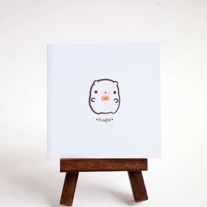 Tarjeta de felicitación Bear Hugs para venta al por mayor de Mohu