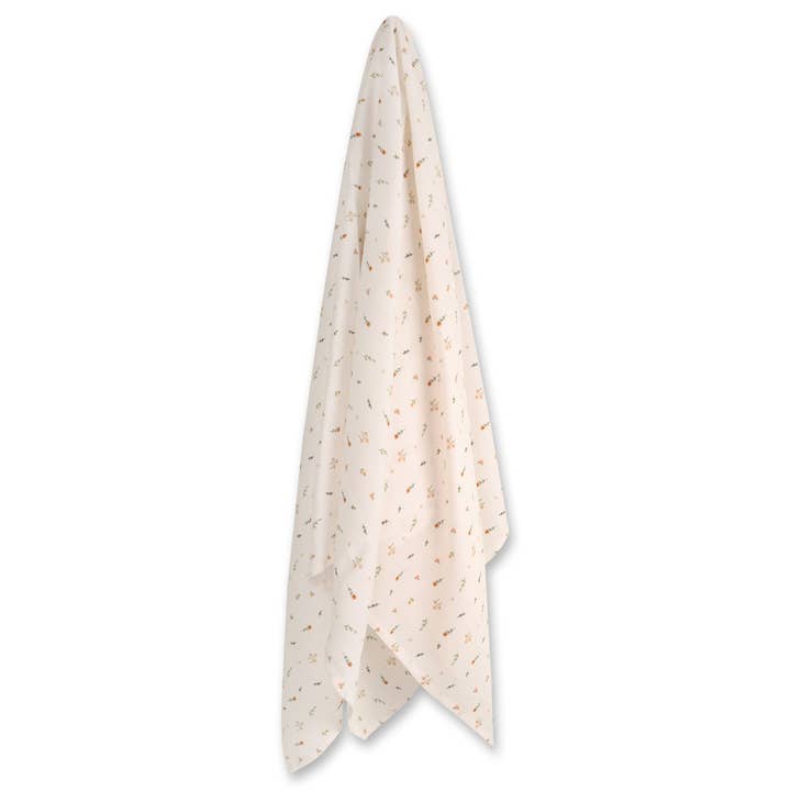 Boho Floral inbakerdeken voor baby's (biologische mousseline) voor wholesale door Viverano Organics