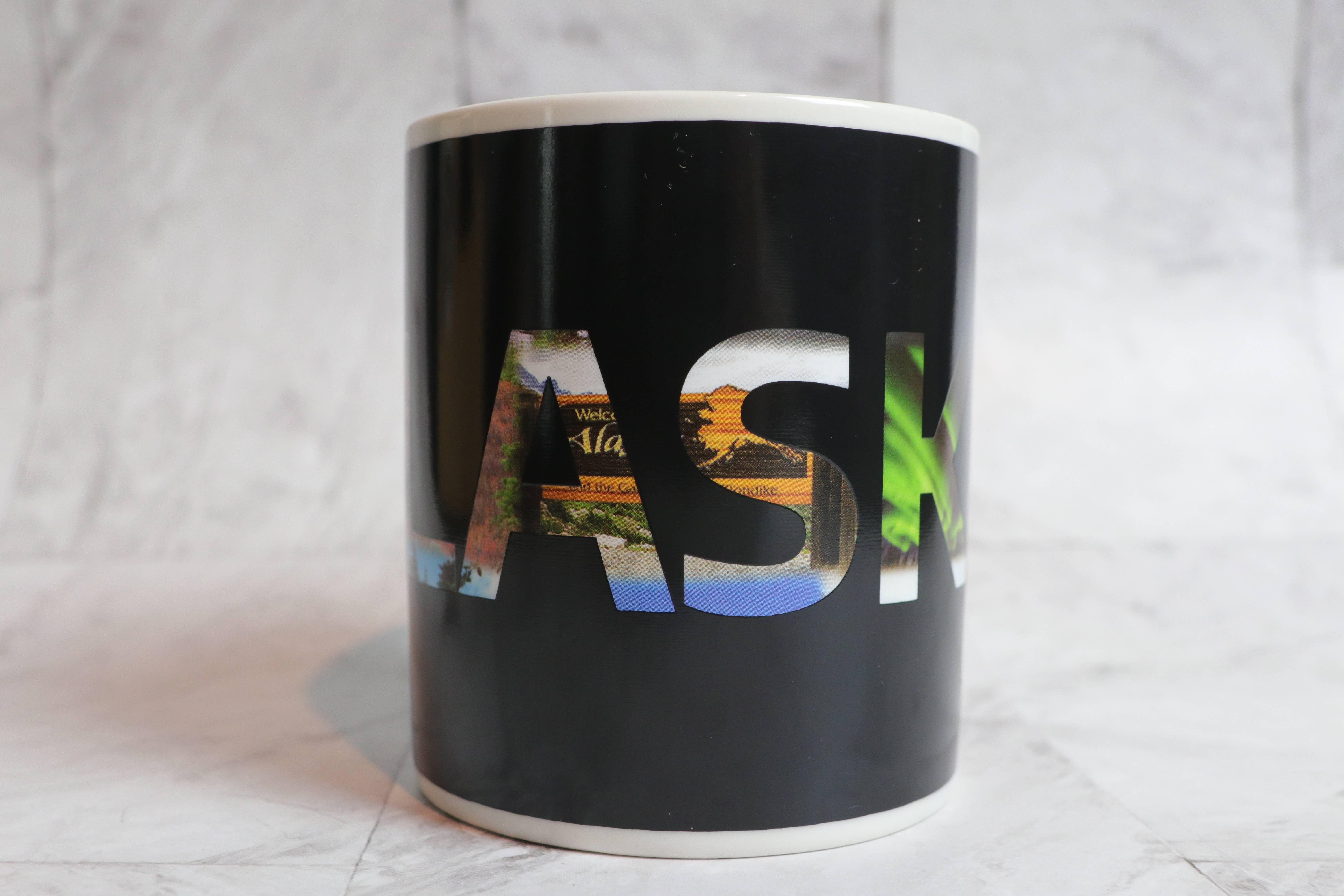 Sunkiss - Wholesale Coffee Mug - State of Alaska Color Changing Coffee Mug2