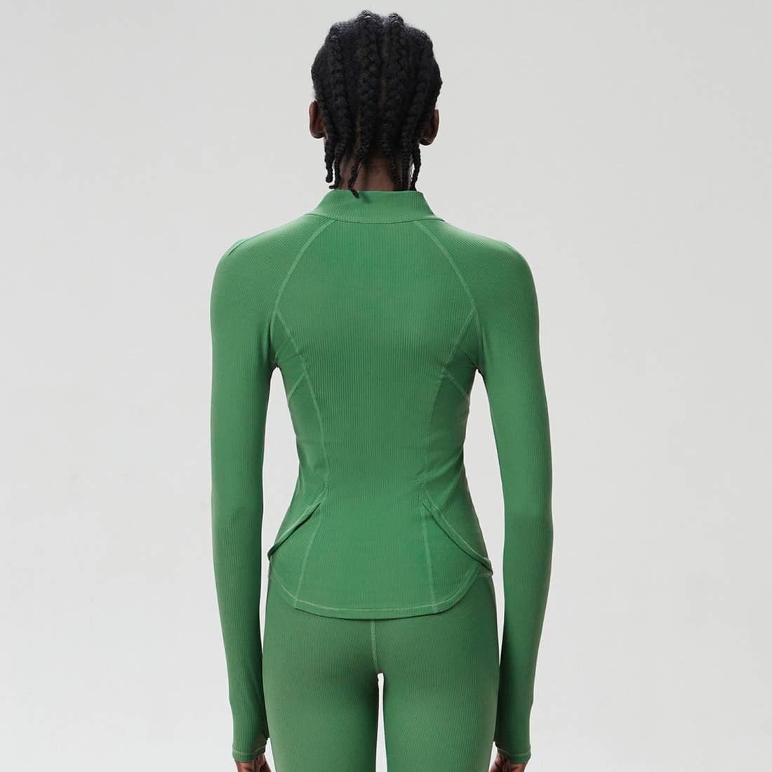 Sodalemon – wholesale Sportjacka - Dam – Damjacka med hög krage och midjeformande funktion för yoga och löpning11