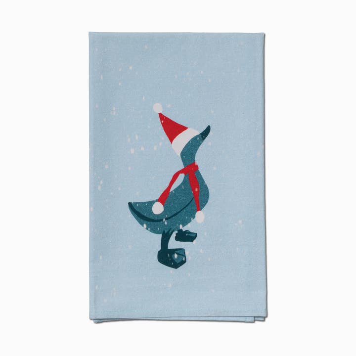 Torchon de cuisine des Fêtes | Daisy Duck pour la vente par New Wing Studio