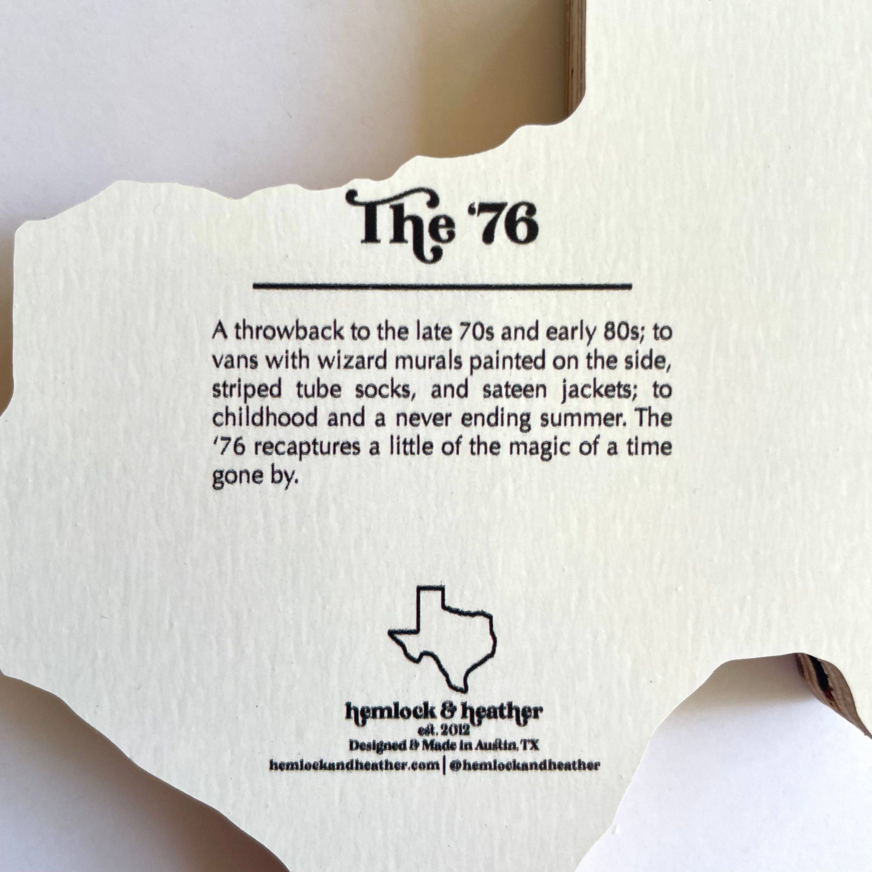 Hemlock & Heather - Wholesale Ornament - '76 Texas Ornaments1