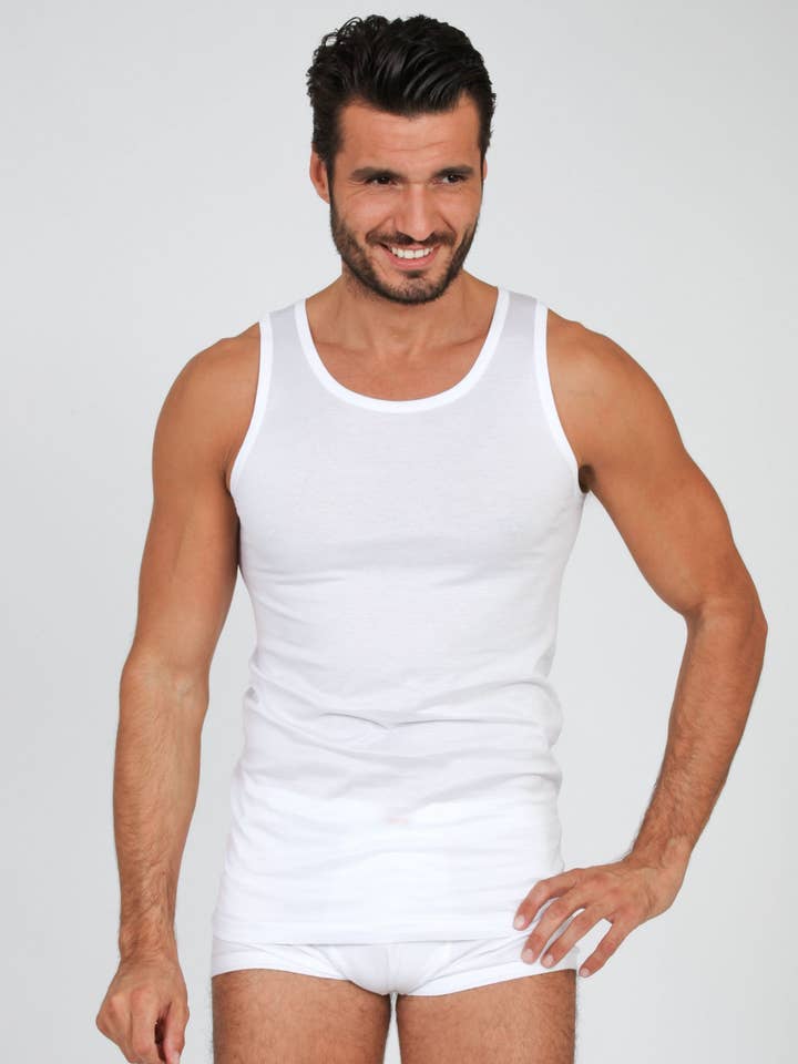 Bred Skulder Rygmaskine i Skotsk Jersey for engroshandel hos EGi Collections