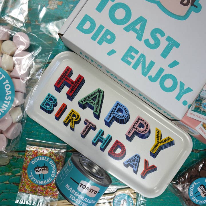 Toast'd - Vendita all'ingrosso Kit fai da te per alimenti - Kit regalo S'Mores Toast 'N' Dip '