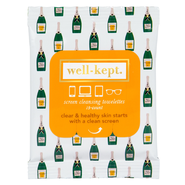 Well-Kept, Screen Wipes - Wholesale Cleaning cloth - Bubbly Screen Cleansing Towelettes/ Tech Wipes0