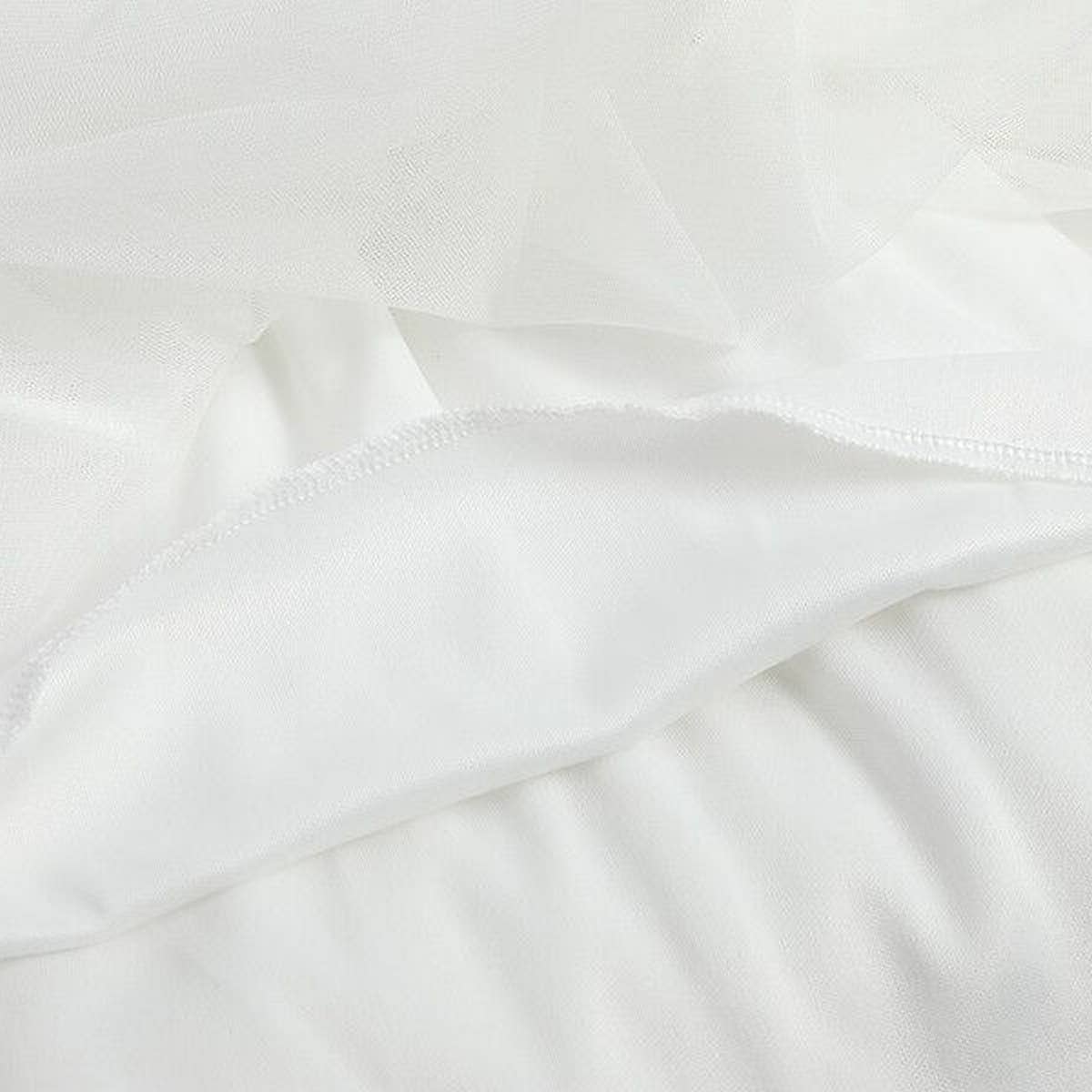 ACCITY - Wholesale Skirt - Women's - BEADED MESH PLEATED SKIRT A LINE TULLE SKIRT_CWBLS039827