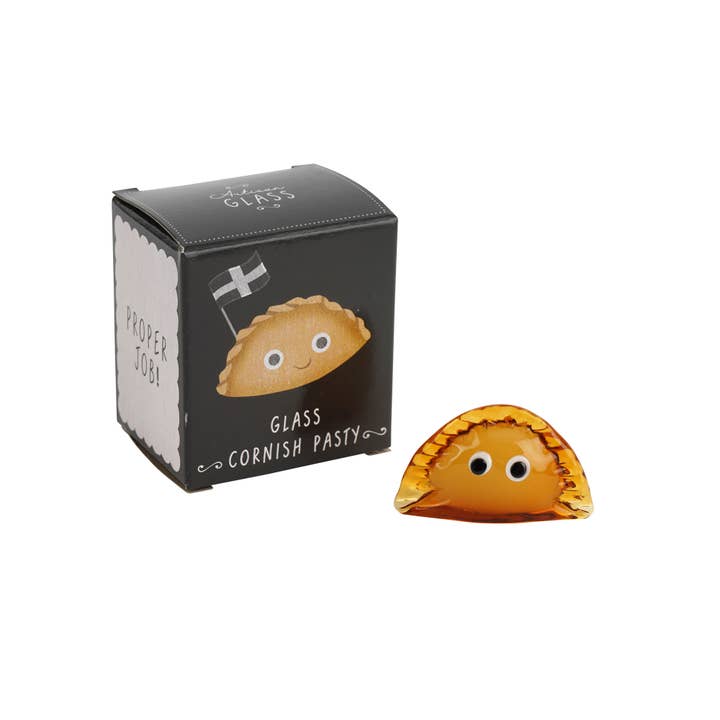 CGB Giftware - Wholesale Decorative Figurine - Glass Cornish Pasty