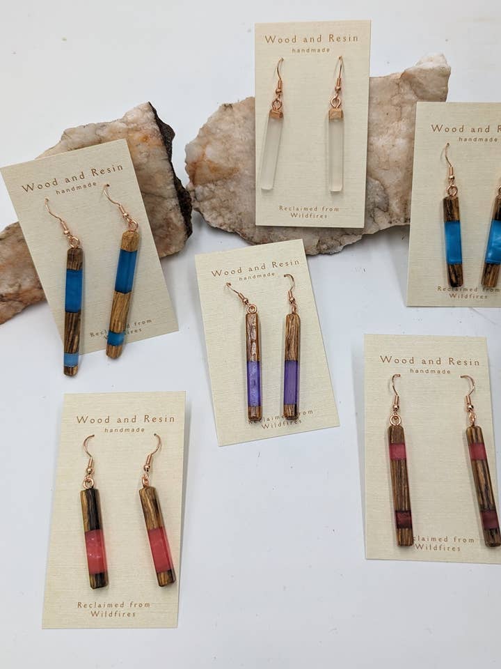 Assortiment aléatoire - Choix de l'artiste pour la vente par Wood & Resin Handmade