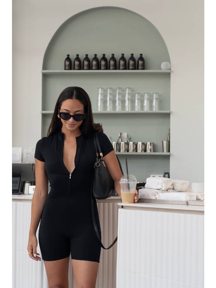 Fusion Onepiece in Black for wholesale on Faire8