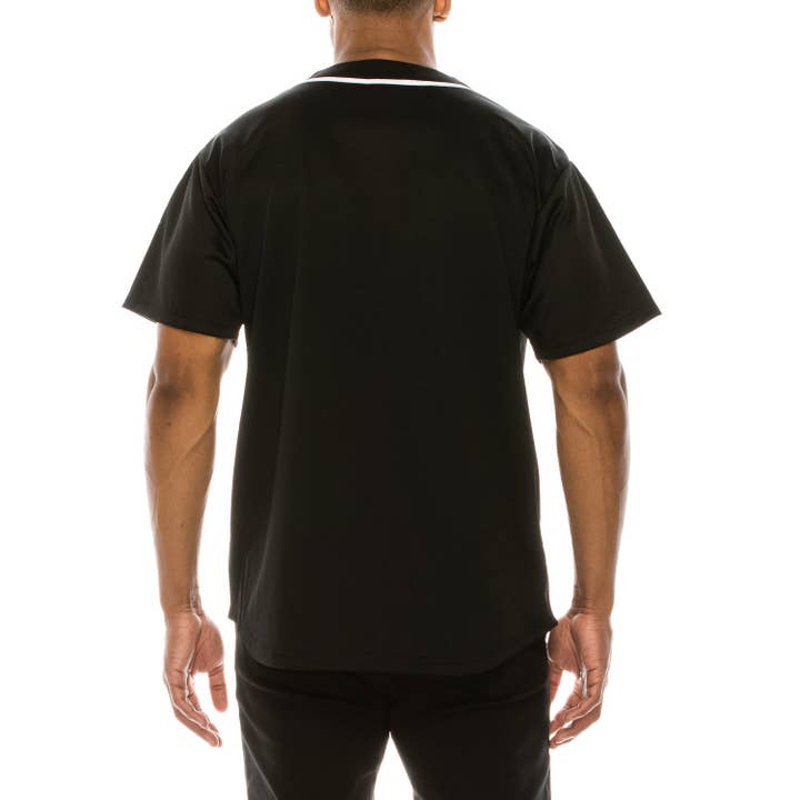 Victorious - Wholesale Button Down Shirt - Men's - BJ42 BASEBALL JERSEY (OPEN PACK)3