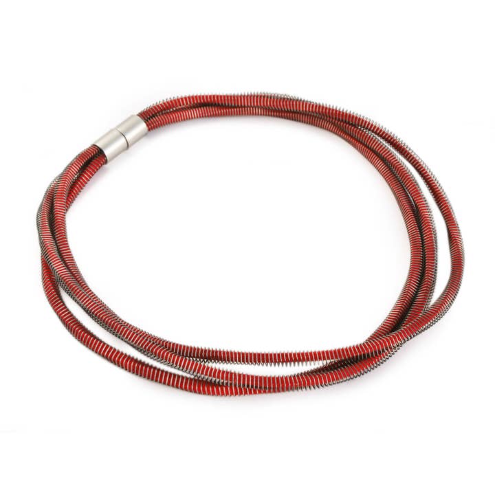 Collar Jean Rojo para venta al por mayor de Industrial Jewellery Ltd