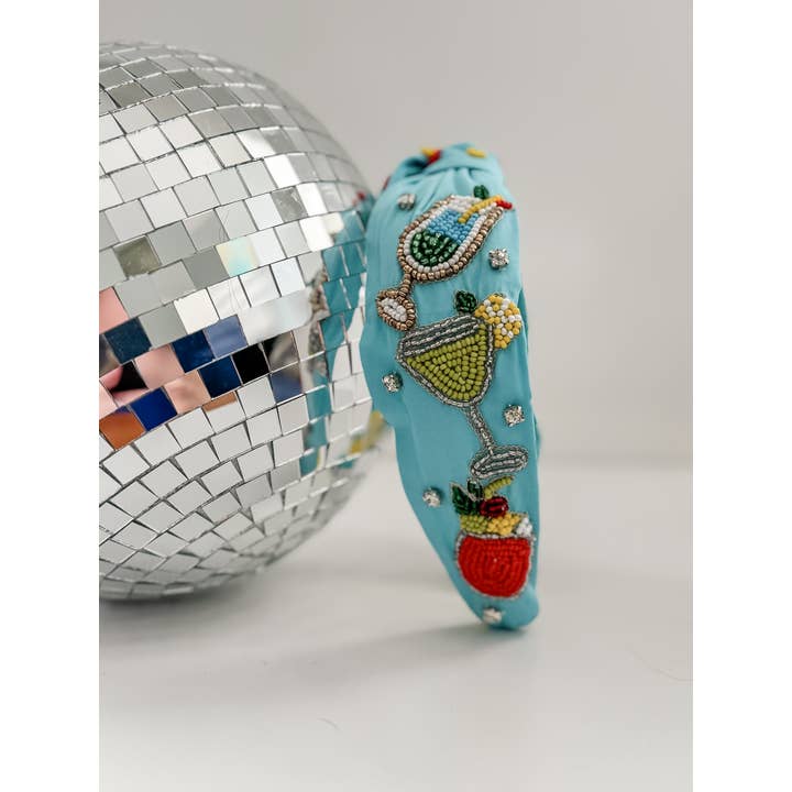 Beaded Headband, Summer Styles, Cocktail Headband for wholesale by Bash