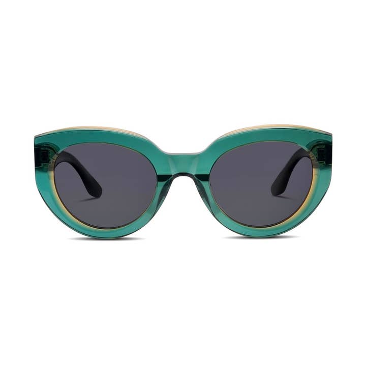 Glow Up - Blue Green/Grey Polarized for wholesale by MOXLOX