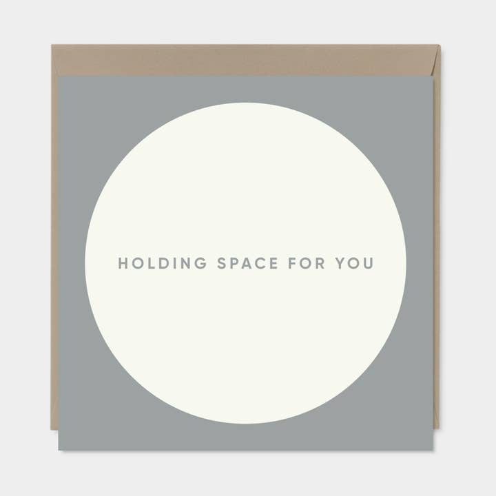 "Je te soutiens" Carte carrée IX pour la vente par The Design Craft