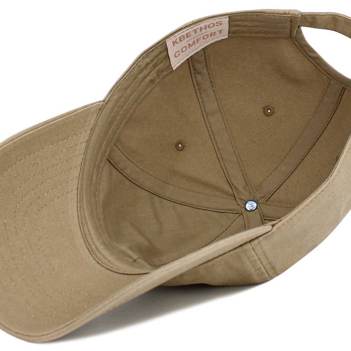 KBETHOS - Wholesale Baseball Cap - Unisex - True Unstructured Low Profile Strapback Cotton Cap15