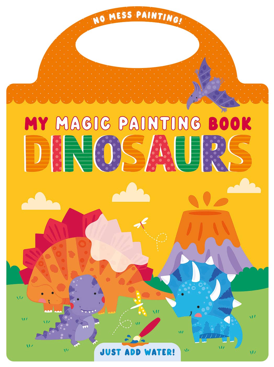 Robert Frederick Ltd - Wholesale Coloring & Activity Book - Kids & Baby - Magic Painting Board Book - Dinosaurs0