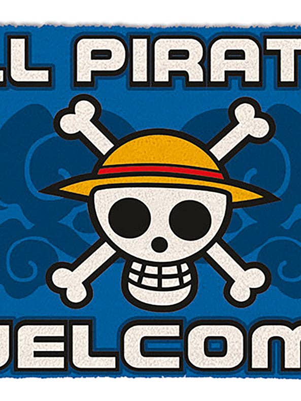Felpudo de One Piece Todos los Piratas Bienvenidos para venta al por mayor de Close Up GmbH