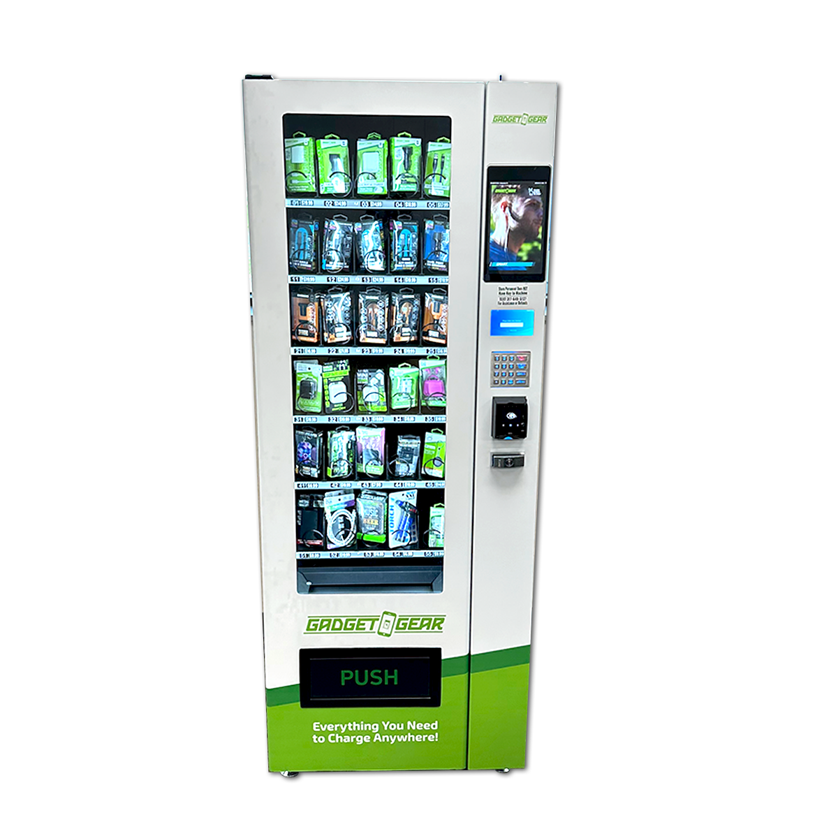 Novelty Brands - Wholesale Retailer Display - Accessories - Merchandising Fixture - Gadget Gear Tech Vending Machine ONLY 9861901