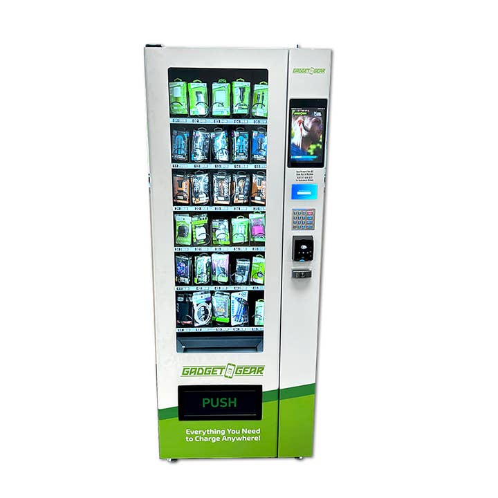 Novelty Brands - Wholesale Retailer Display - Accessories - Merchandising Fixture - Gadget Gear Tech Vending Machine ONLY 9861901
