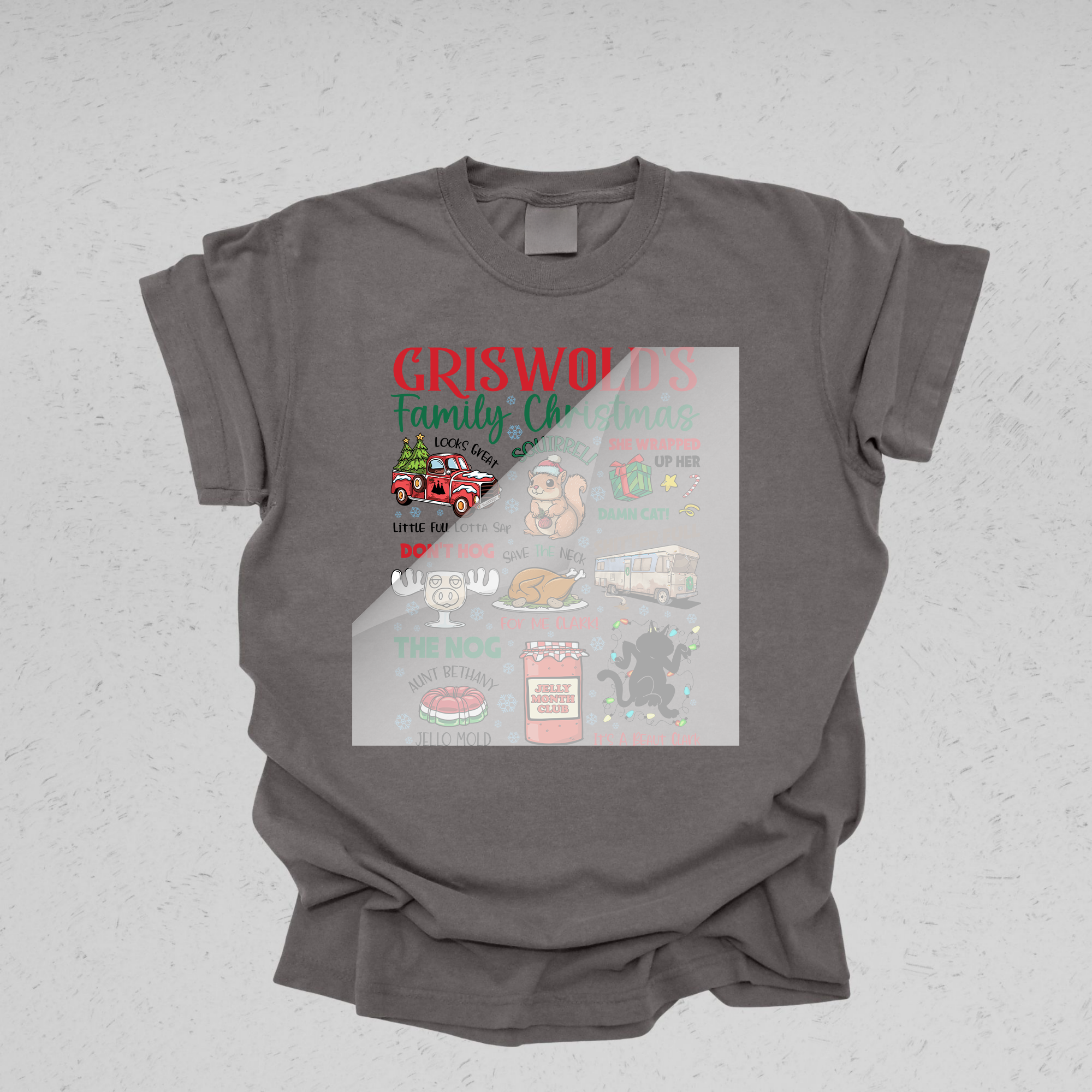 DTF Office - Wholesale Sublimation Transfer - Family Christmas DTF Transfer2