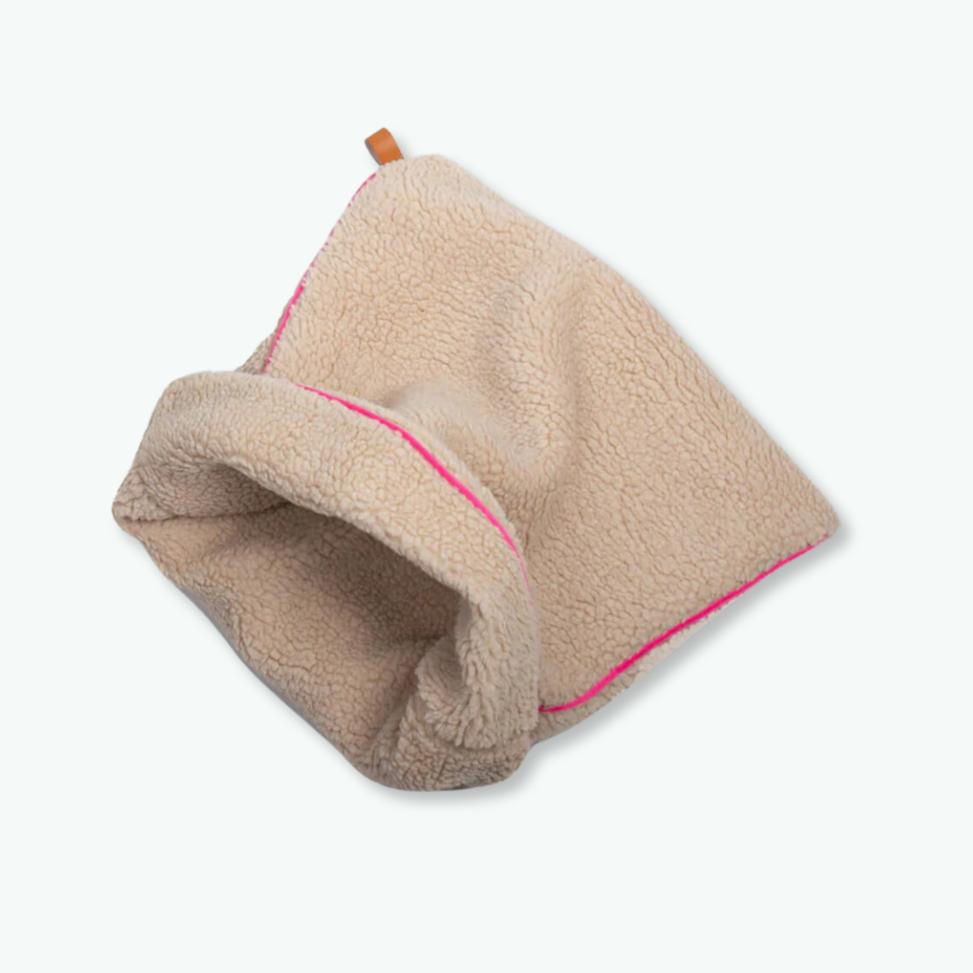 Dog with a Mission - Wholesale Pet Bed - Dog - Teddy Dream Luxury Pink Sleeping Bag for Small Dogs1