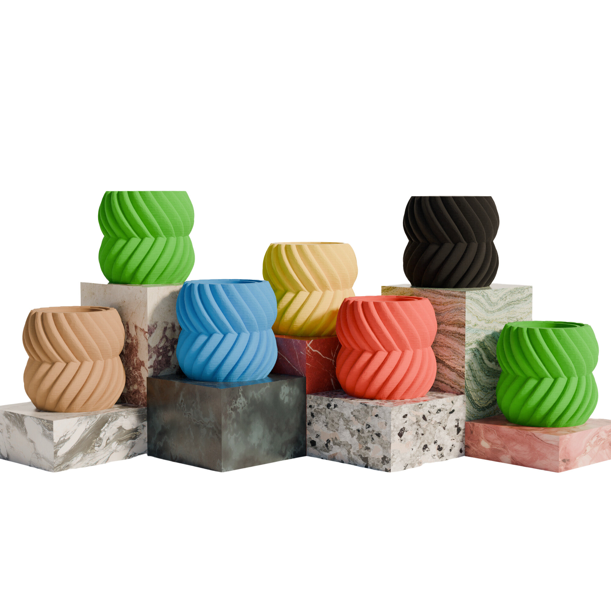 Fiastra Design - Vente Vases - Vase Nuoro édition rouge par Fiastra Design2