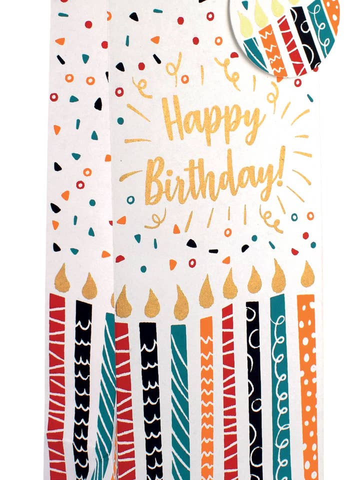 BIRTHDAY CANDLE BOTTLE BAG for wholesale by LoveVivid
