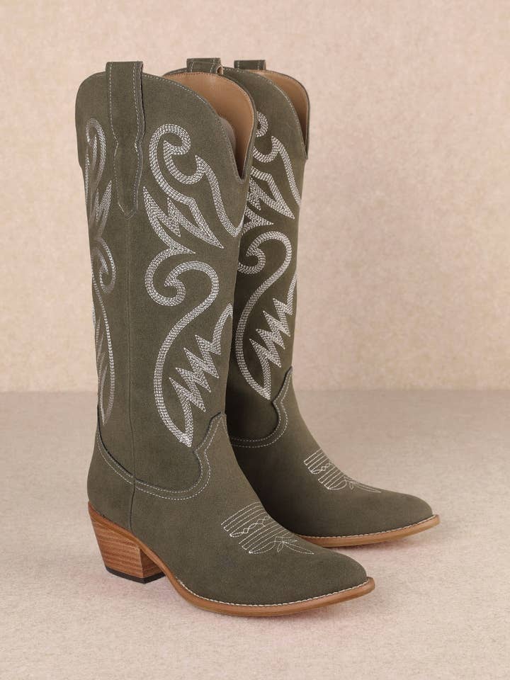 CCOCCI NIA Artisan broderede klassiske westernstøvler for engroshandel hos CCOCCI