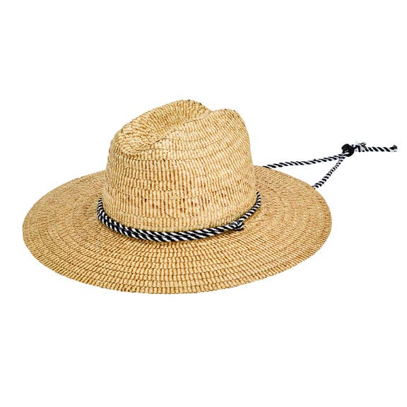 Kwai Straw Lifeguard Hat voor heren RSM586SMNAT voor wholesale door Bay Sky Home