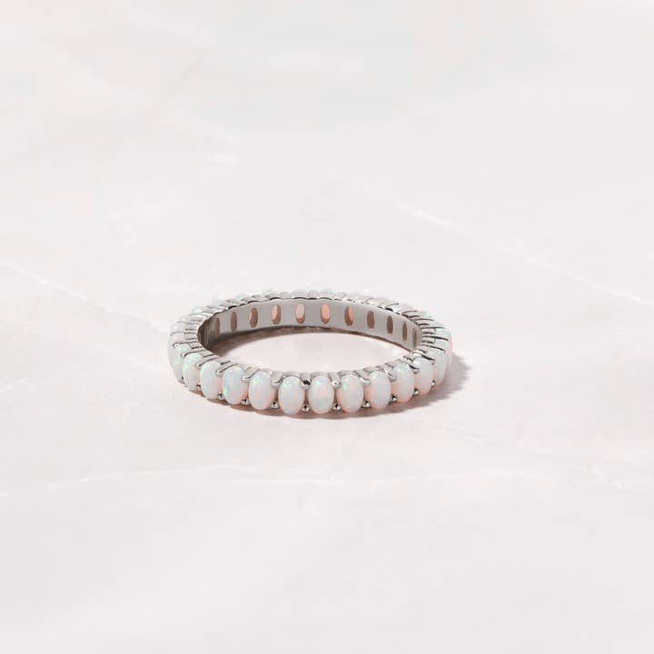 Sami Jewels - Wholesale Multi-Stone Ring - Opal Eternity Ring